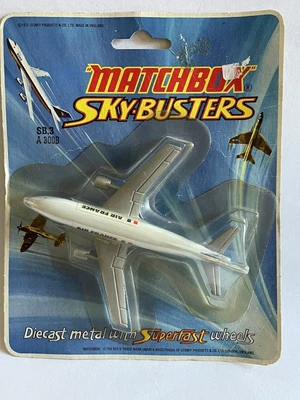 £9.95 • Buy Vintage Matchbox Skybusters Air France A300 Jet Plane Made In England 1972 Moc