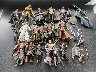 £55 • Buy Lord Of The Rings Action Figures Toybiz Lot/bundle
