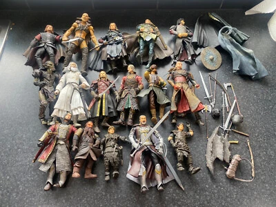 £55 • Buy Lord Of The Rings Action Figures Toybiz Lot/bundle