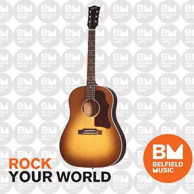 Gibson J-45 Faded 50s Acoustic Guitar Sunburst W/ Pickup & Hardcase - Brand New • $4599