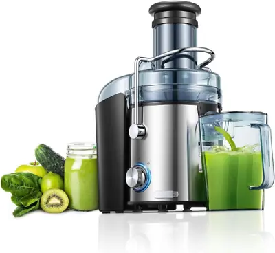 Juicer Machines FOHERE 800W Whole Fruit And Vegetables Quick...  • £77.79