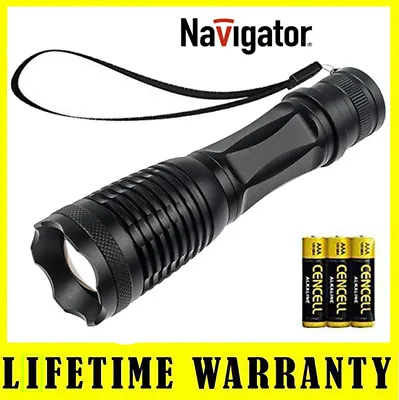 LED Tactical Flashlight Military Grade Torch 1174 Super Bright Handheld Light • $3.99