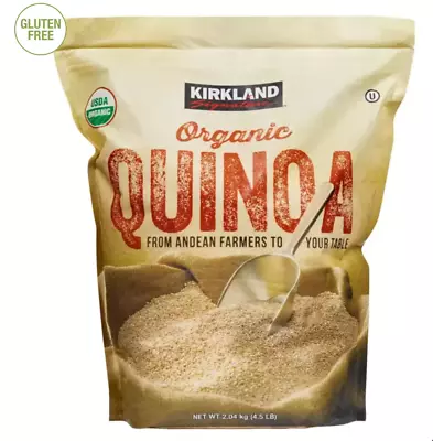 Kirkland Signature Organic Quinoa - 2.04kg Bulk Pack High-Quality Superfood • £19.99