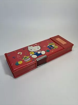 Hello Kitty Sanrio Pencil Case Made In Japan 1976 Vintage ULTRA RARE • $64.99