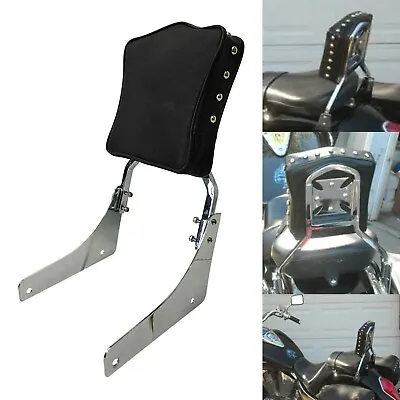 Sissy Bar Studded Backrest - 02+ Honda VTX1300 VTX1800 R S N 1300 1800 Retro • $114