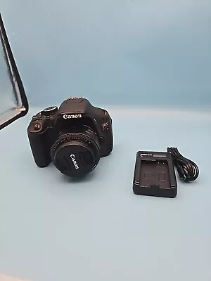 Canon EOS 600D 18.0MP - Black (Kit  EF 50mm II Lens) Dslr Digital Camera • £159.99