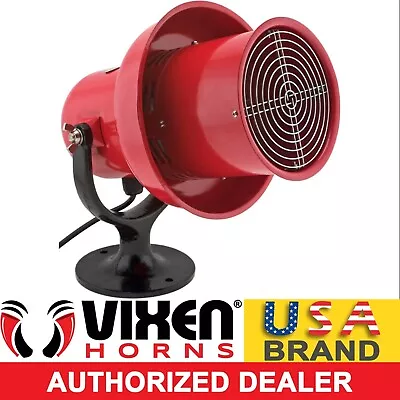 Industrial Electric Motor Air Raid Siren Alarm School/factory Loud 120v Vxs-8100 • $328.88