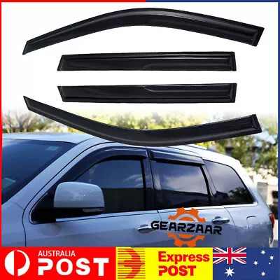 Weather Shield Window Visors Weathershields For Jeep Grand Cherokee WK 2010-2021 • $45.49