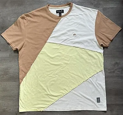Atiziano Amir Color Blocked Crew Neck Tee Shirt Size 4X • $35