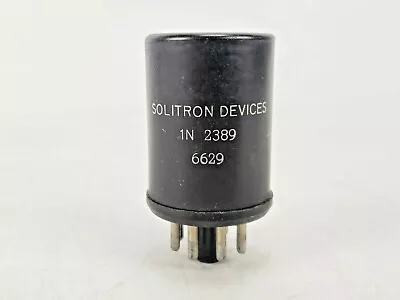 Vintage Solitron Devices 1N-2389 Solid State Tube Rectifier Replacement Tested • $26.95