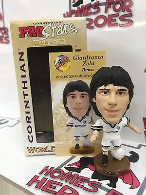£1.79 • Buy Corinthian Prostars Parma Gianfranco Zola Cg225 Gold Base In Window Box 