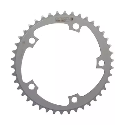 Origin8 Blade Chainring 42t 130 BCD 5-Bolt 8/9-Speed Aluminum Silver Road MTB • $35.74