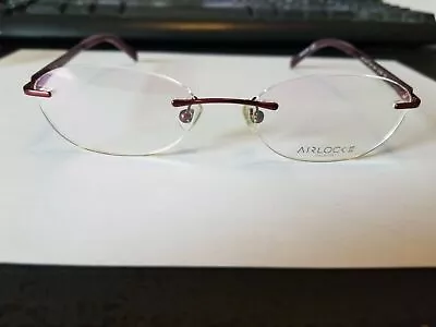 New Eyeglasses Marchon Airlock Love Unity 204 604 Bordeaux 51-18-135  • $19.99