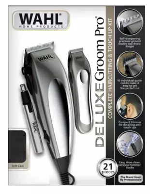 Wahl Hair Clippers With Cordless Trimmer Nose Ear Eyebrow Haircut Clipper NEW • $79.90