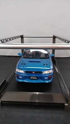 Hobby Japan Subaru Impreza Wrxr Sonic Blue Mica  Scale Car 1/18 • $273.15