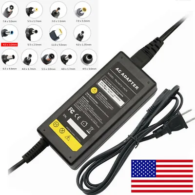 $11.49 • Buy AC Adapter Charger Power Supply Cord For Dell HP Acer Toshiba Lenovo Laptop New