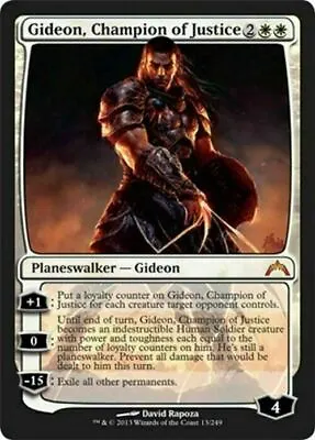 Gideon Champion Of Justice ~ Gatecrash [ Excellent+ ] [ Magic MTG ] • £2.98