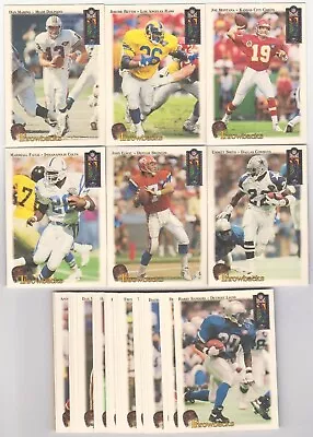 1994 Classic NFL Experience Throwbacks 28 Card Insert Set W/ Joe Montana + More • $5.99