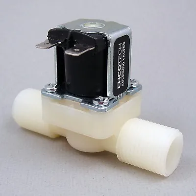 1/2  12VDC Normally Open Electric Solenoid Valve N/O 12-Volt DC Water • £15.19