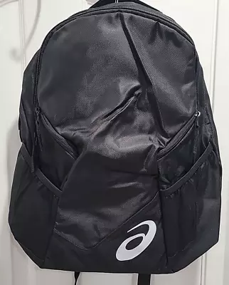 Asics BLACK TM Edge II Backpack 15 Inch Computer  2 Compartments & Bottle Pouch • $19.99