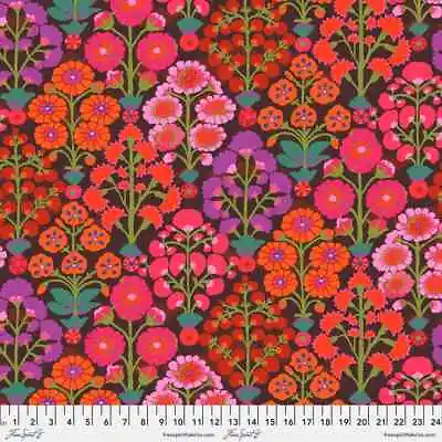 1/2 Metre Kaffe Fassett 85 & Fabulous Sprays Red Quilting Cotton Fabrics • £8.60