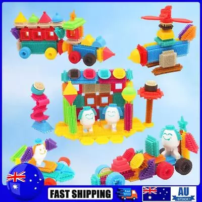Bristle Shape Blocks Build And Play Fun Bricks Set For Boys Girls (100pcs) • $27.99