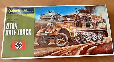 Vintage 8Ton Half Track WW II German Model Military Tank Model (New In Box) • $20