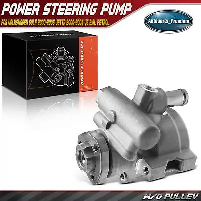 Power Steering Pump For Volkswagen Golf 2000-2006 Jetta 2000-2004 V6 2.8L Petrol • $61.99