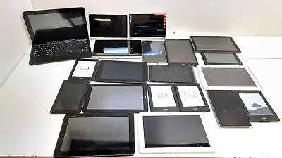 20x Untested Samsung Archos Linx Lenovo ASUS Hudl Windows Android Tablet EBook • £230