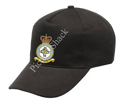 Raf Regt 34 Squadron Crest Printed On A Baseball Cap. One Size Adjustable Strap • £14.99