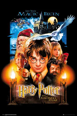 Harry Potter And The Sorcerer's Stone - Movie Poster (Regular Style) (24  X 36 ) • $12.99