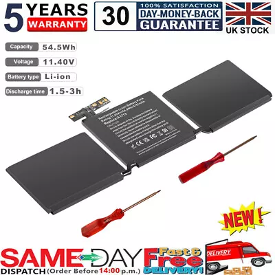 A1713 Laptop Battery For MacBook Pro 13  A1708 Late 2016 Mid 2017 EMC 3164 2978 • £37.99