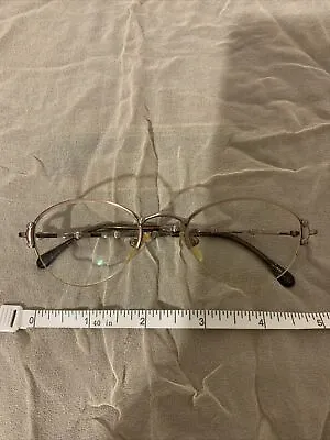 Fendi Vintage Eyeglasses Frames Women Gun Metal Fancy • $100