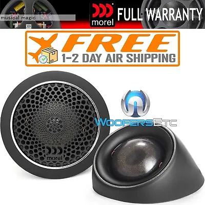 Morel Mt-450 Car Audio Silk 1.1  Soft Dome Tweeters New Free 1-2 Day Air Ship • $549