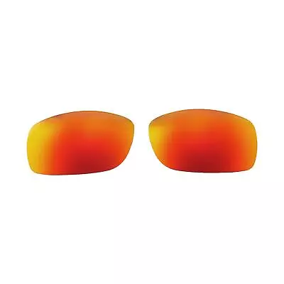 Walleva Fire Red Polarized Replacement Lenses For Maui Jim World Cup Sunglasses • $24.99