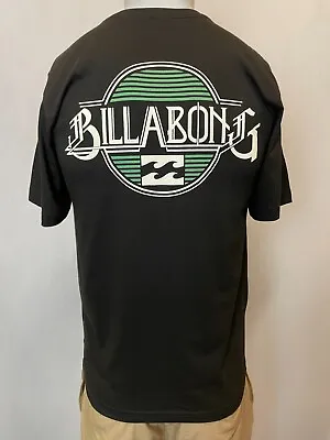 Billabong T-Shirt Men's Size S Short Sleeve Tailored Fit  Striped Circle  • $14.99
