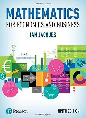 Mathematics For Economics And Business • £10.40