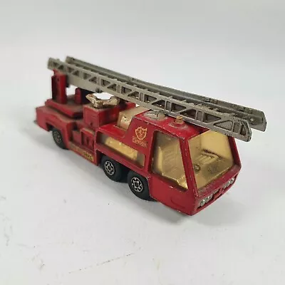 K-9 Fire Tender Matchbox Super Kings 1972 Fire Engine Truck Lesney Vintage • £11.99