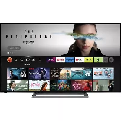 Toshiba 65UF3D53DB 65 Inch 4K Ultra HD Smart TV Bluetooth • £436