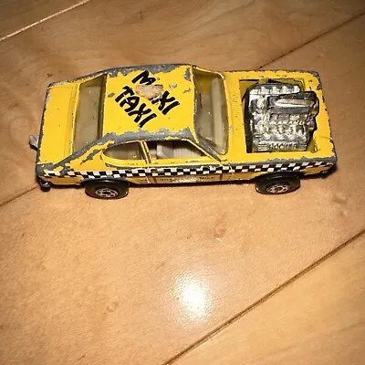 Matchbox Superfast 75-1981 Rollamatics Hong Kong- # 72 Maxi Taxi LOOSE • $12.70