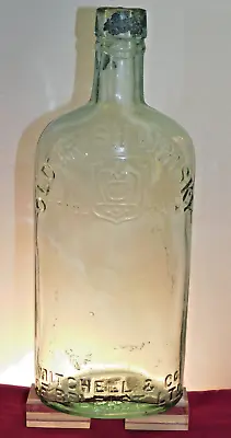 Antique  Old Irish Whiskey  Mitchell & Co Belfast-melbourne Version Bottle 1900 • $20