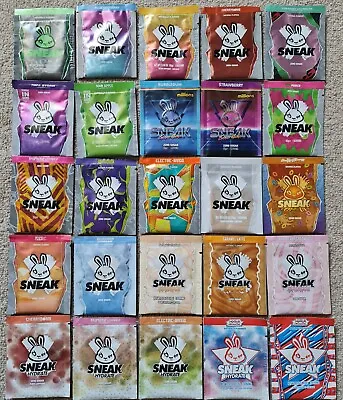 Sneak Energy - 10g One Single Sachets - Choose Your Flavours - 27 Varieties • £2