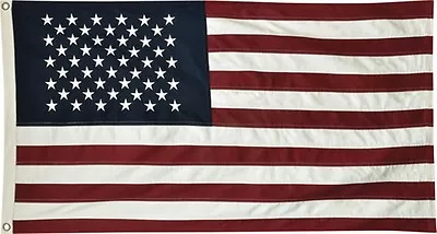 American Flag Large 34 1/2  X 57  Patriotic Americana Stars And Stripes • $34.95