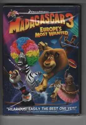 Madagascar 3: Europe's Most Wanted (DVD 2012) BRAND NEW SEALED FREE SHIPPING • $6.99