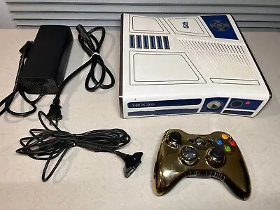 Microsoft Xbox 360 Star Wars Limited Edition R2D2 Console System 3CPO Controller • $174.99
