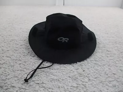 Outdoor Research Hat Cap Mens Small Black Rain Water Resistant Boonie Sombrero • $25