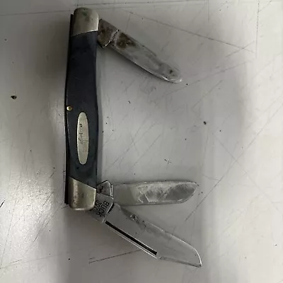 Vintage Buck Model 307  3 Blade Pocket Knife • $15