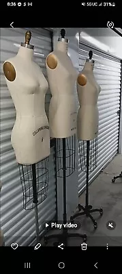 Superior Model Forms Co Model 2002 Iron Cage Dress Form Mannequin Size 6 • $275