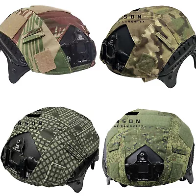 Camouflage MICH Fast Helmet Cover Protective Cloth Skin Military Accessories • £19.28