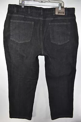 Duluth Trading Flex Ballroom Relaxed Fit Jeans Mens Size 44x30 Black Meas. 42x30 • $24.99